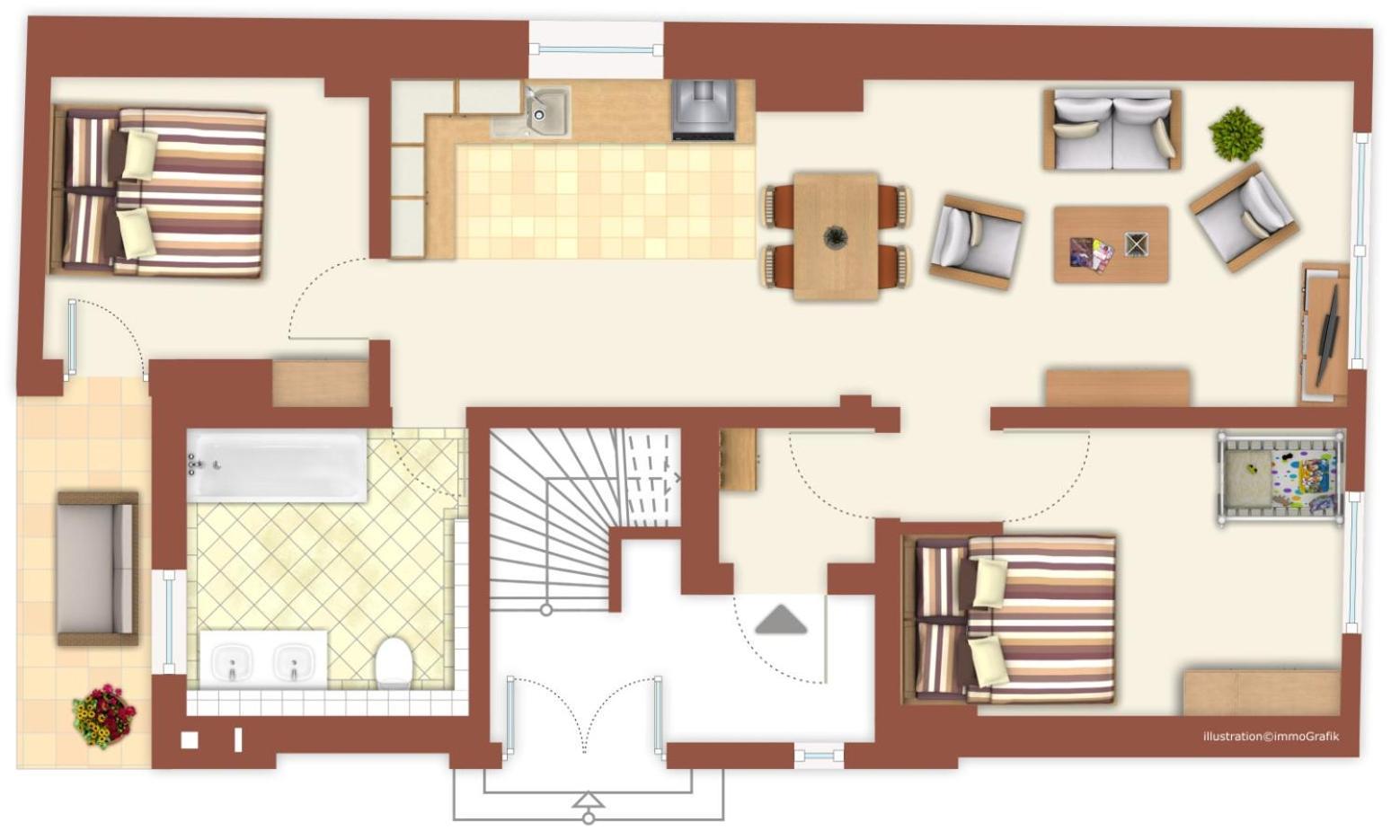 Kapitaenshaus Froehlich/Tom Apartment Росток Екстериор снимка